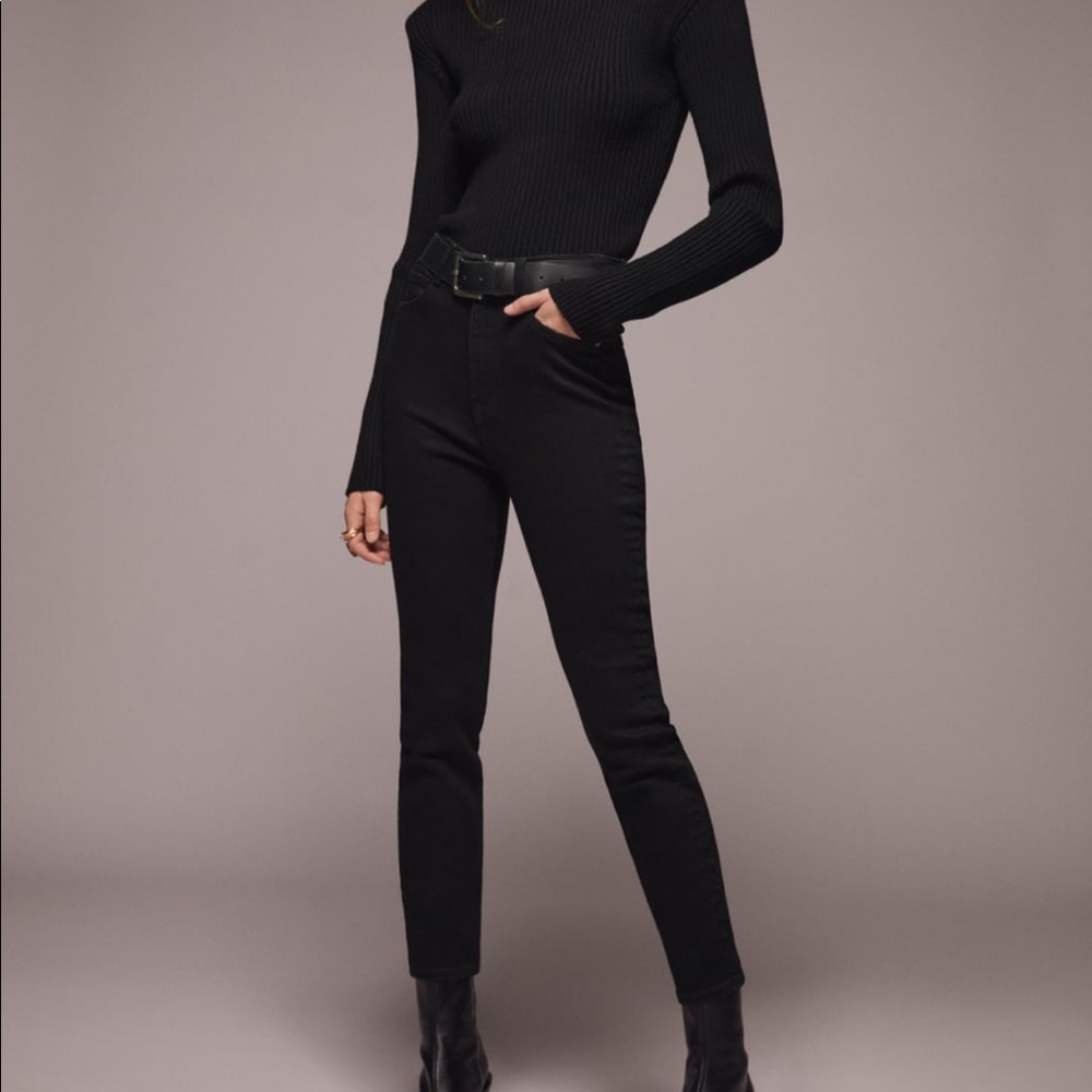 Zara vintage high rise jeans